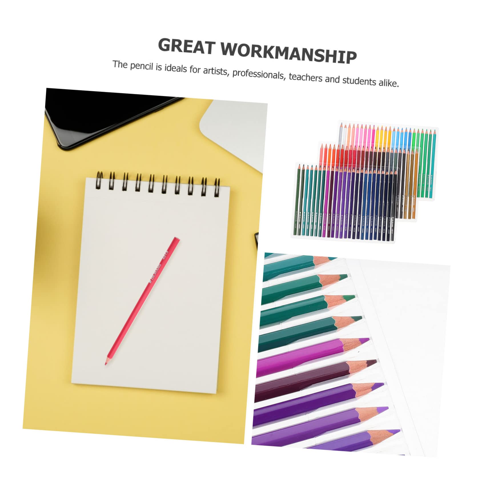 Cabilock 2 Sets of 12-Colors Wooden Drawing Pencils - Professional Artist Sketching & Coloring Pencils for Adults & Kids - Perfect for Art Projects, School Supplies & Daily Drawing