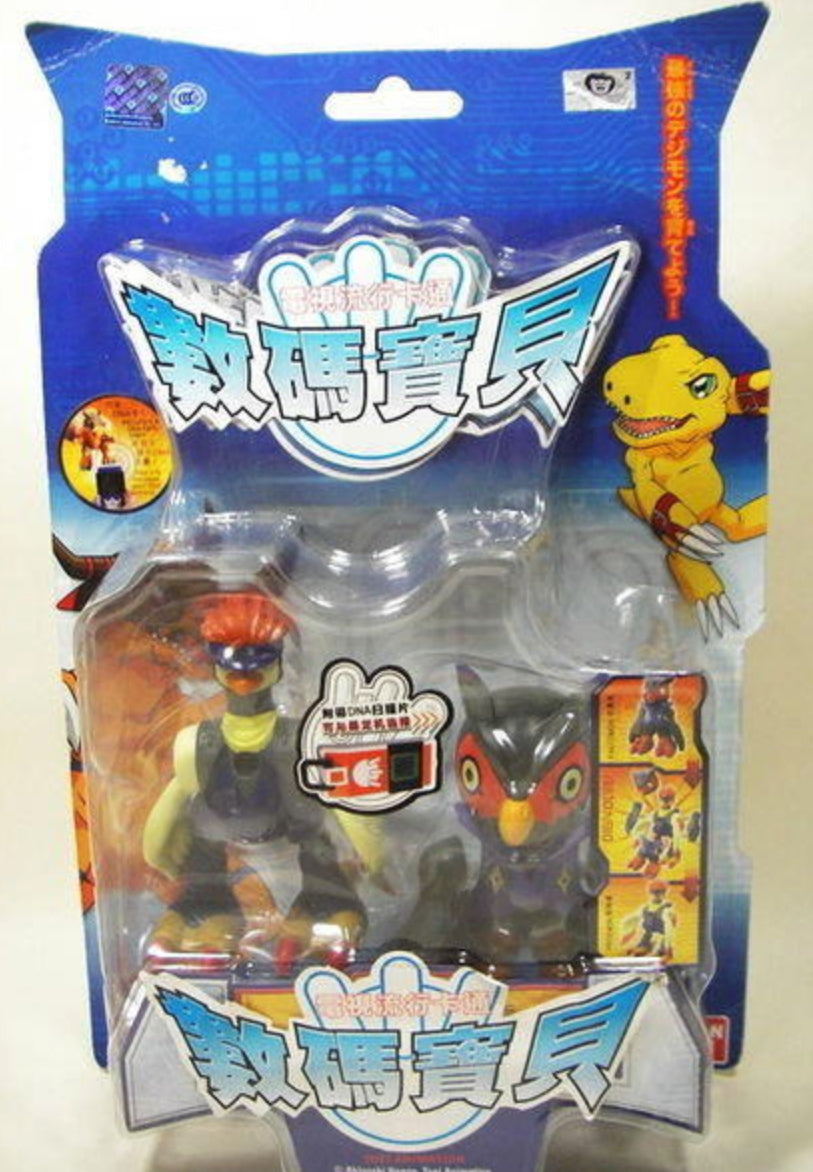 Bandai Digimon Digital Monster Falcomon Peckmon Action Figure - Collectible Anime Toy for Kids & Fans - Perfect for Display, Play, and Gifts