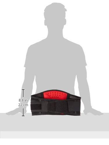 Rolyan 45699 Breathable Mesh Back Support Brace for Lower Back Pain Relief - 8
