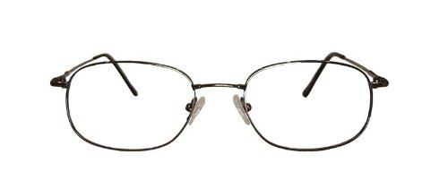 Multi-View Computer Reading Glasses Model 23 - Gunmetal Frame +1.5 Strength for Office Work, Reading & Screen Use