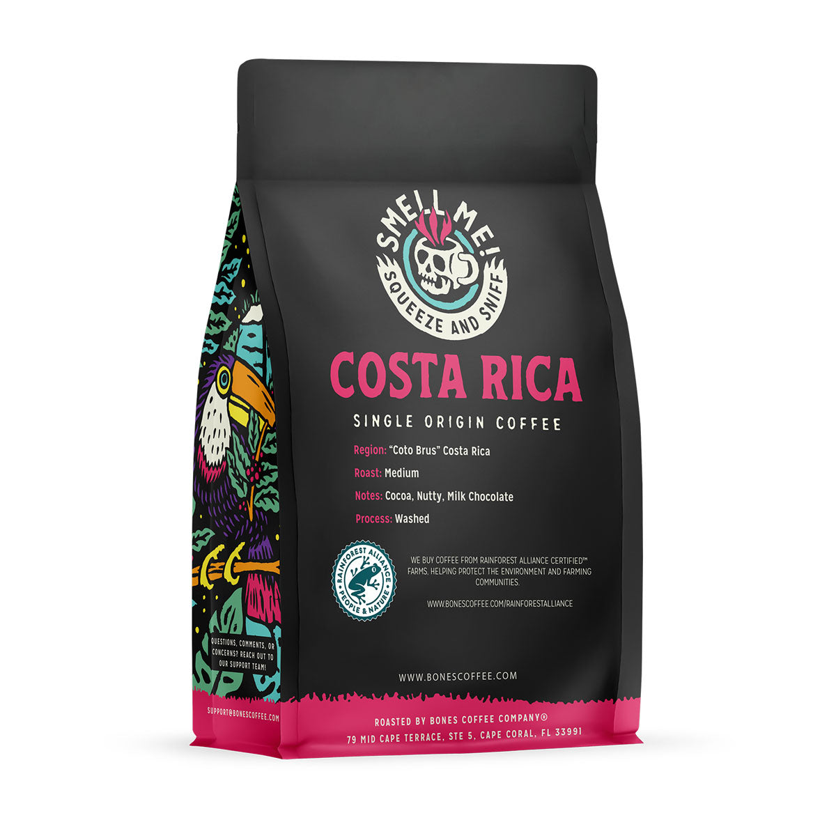 Premium Costa Rica Single Origin Coffee Beans - 12oz Bag | Rich & Smooth Flavor for Home Brewing, Office & Gifting