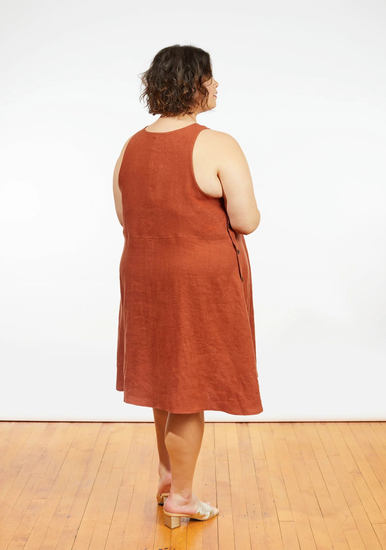 Grainline Studio Austin Dress - Women's Plus Size 14 (US 32) - Flattering Fit for Casual Wear & Office Outfits