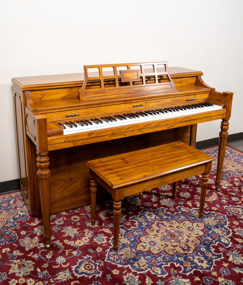 Baldwin 3034 Upright Piano - Premium Satin Walnut Finish | Perfect for Home, Studio & Music Classroom