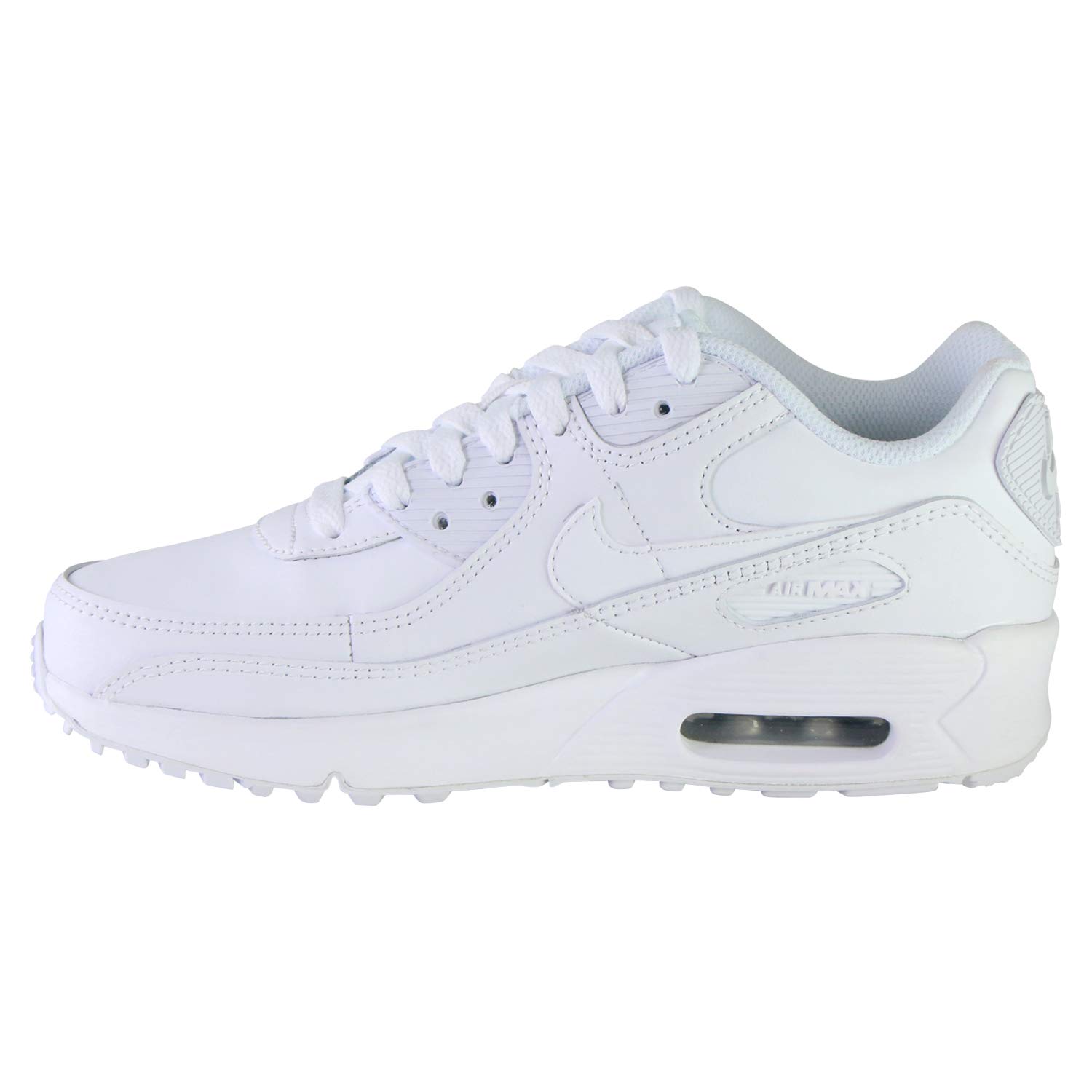 Nike Boys Air Max 90 Running Shoes - Lightweight & Comfortable Sneakers for Kids - Perfect for School, Sports, and Everyday Wear