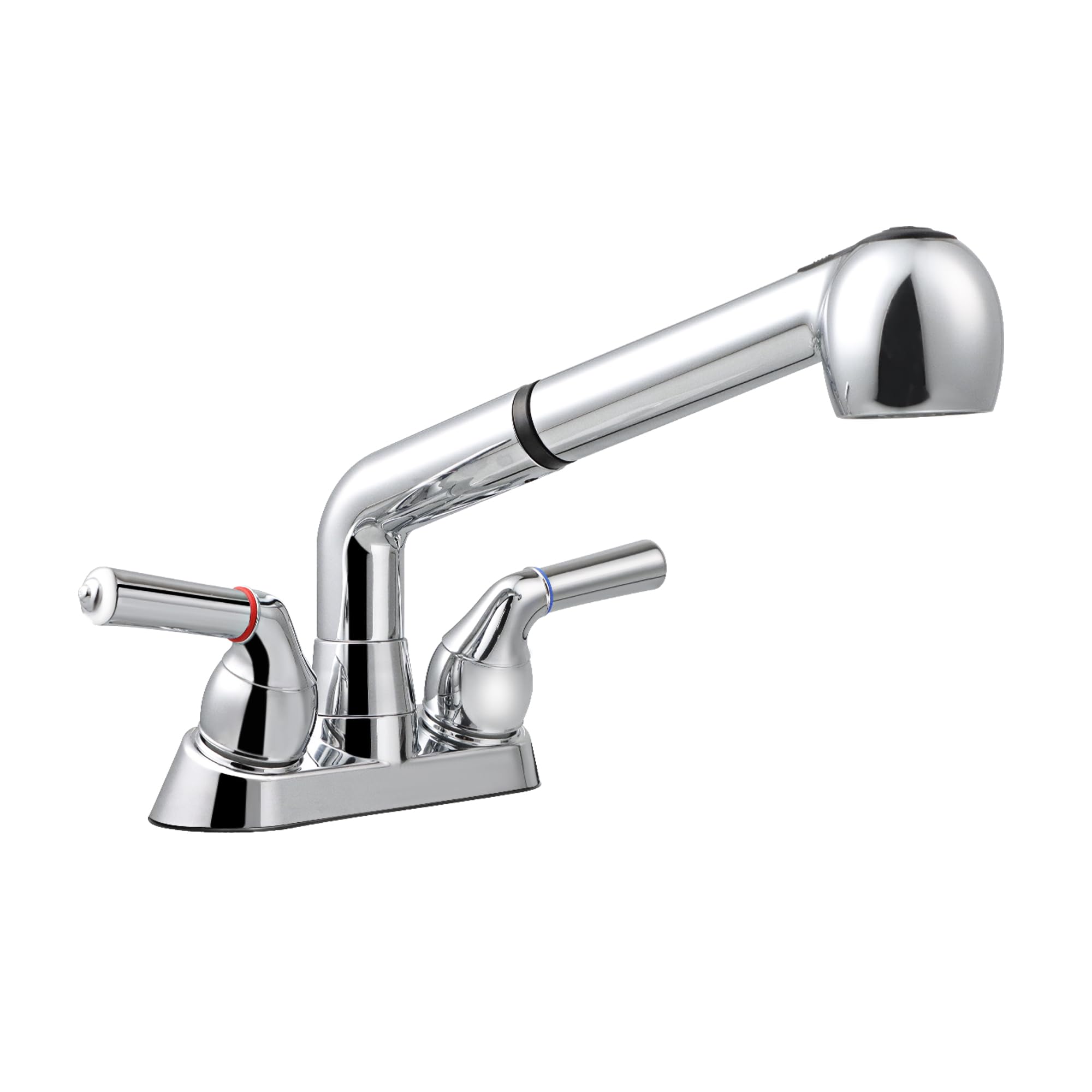 Utility Sink Faucet with Pull-Out Sprayer - 4