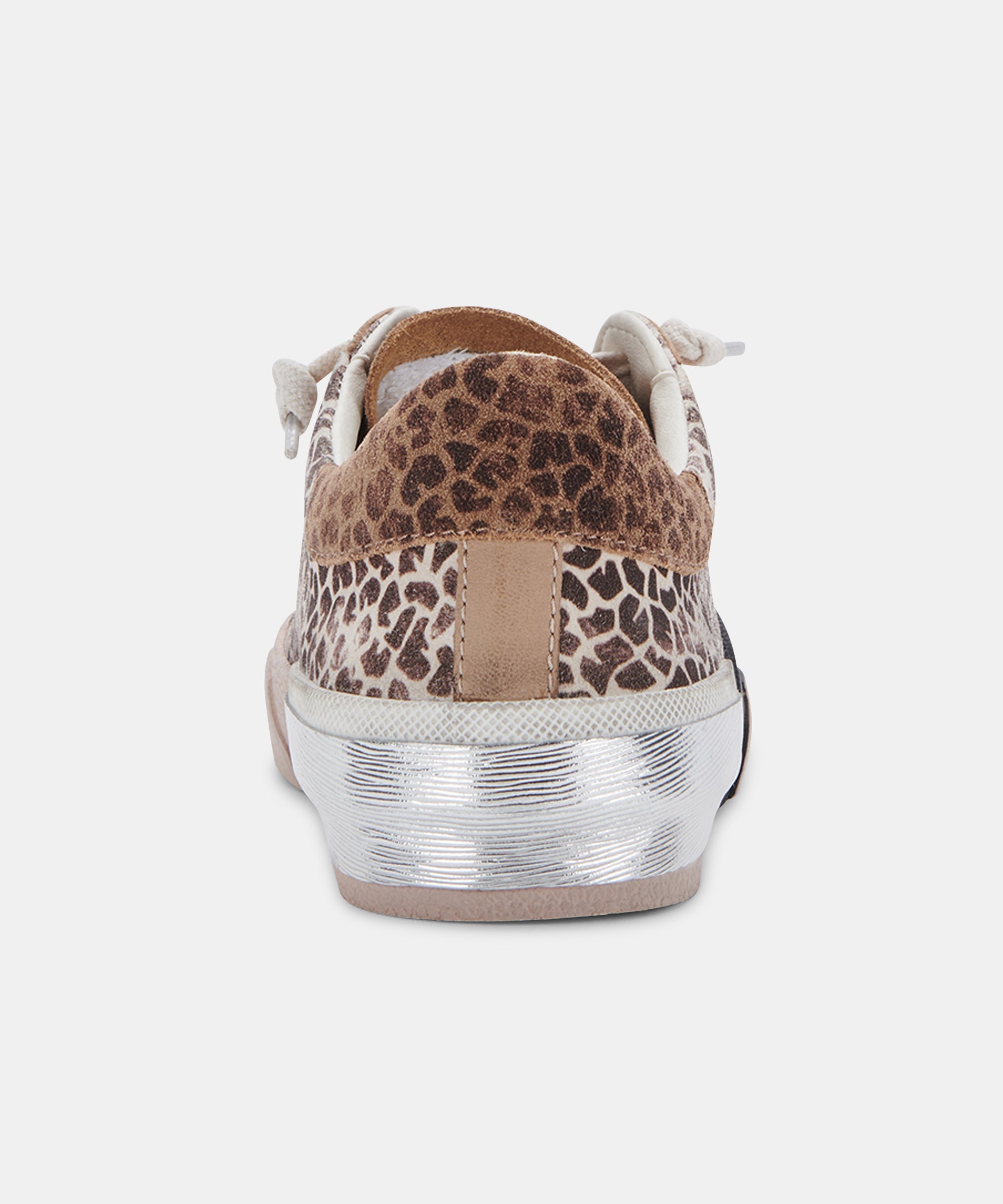 ZINA SNEAKERS Women's Fashion Sneakers - Leopard Print Multi-Colored Dusted Suede Casual Shoes for Walking, Running & Everyday Wear | Perfect for Gym, Workout & Street Style Outfits