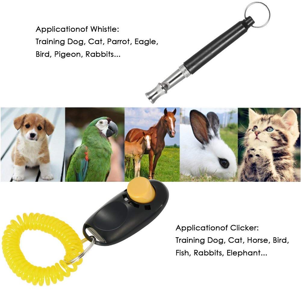 PSK PET MART Adjustable Ultrasonic Dog Whistle with Keychain - Silent Bark Control Training Tool for Dogs | Perfect for Obedience Training, Behavior Correction & Outdoor Activities