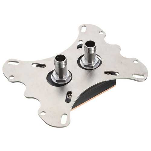 50mm Copper Base CPU Water Cooling Block with G1/4 Thread - Compatible with Intel, AMD, Xeon Processors - Ideal for PC Gaming & Overclocking Builds