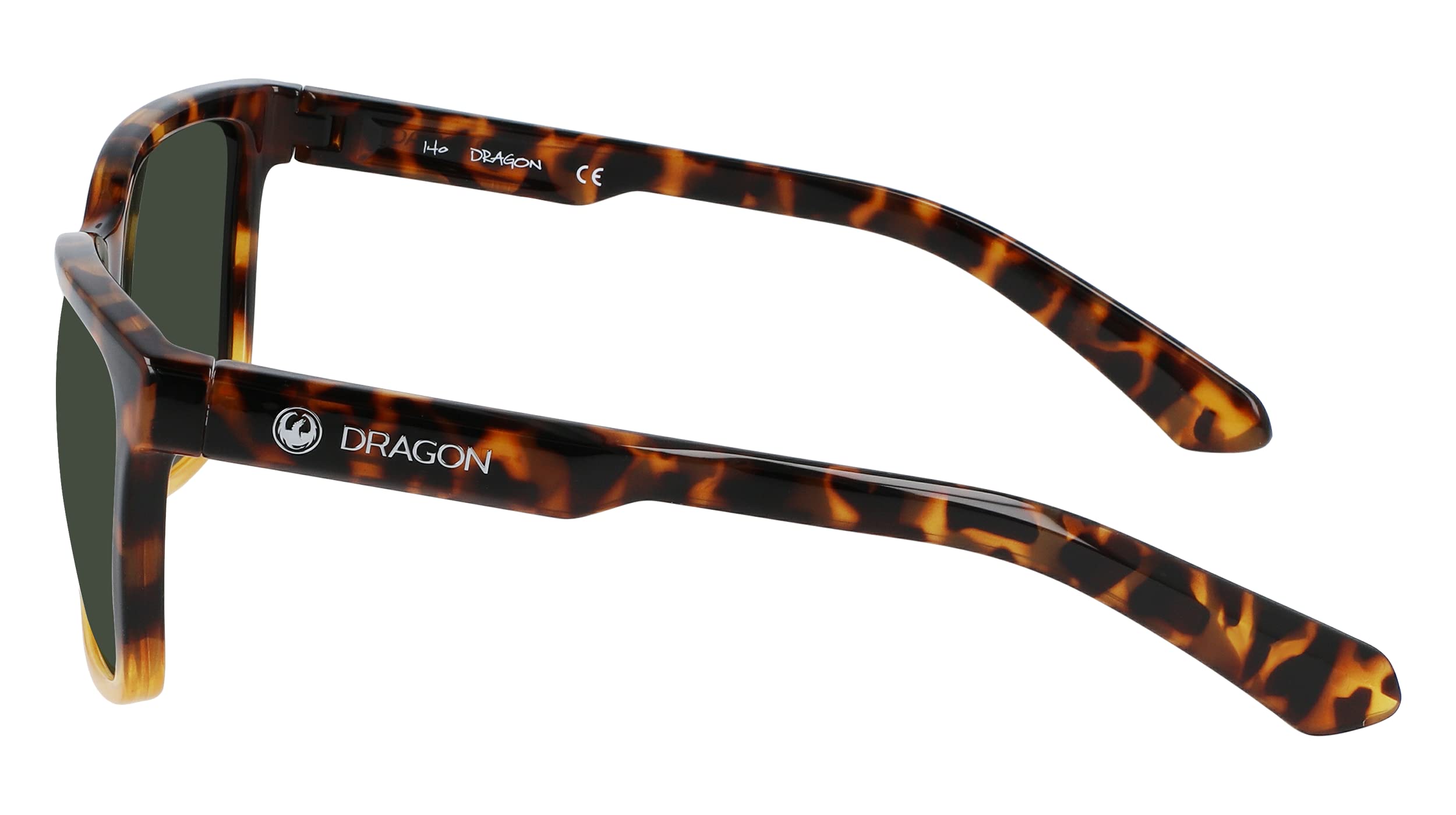 Dragon Square Sunglasses for Men - Polarized UV Protection Aviator Style - Perfect for Driving, Beach, and Outdoor Activities