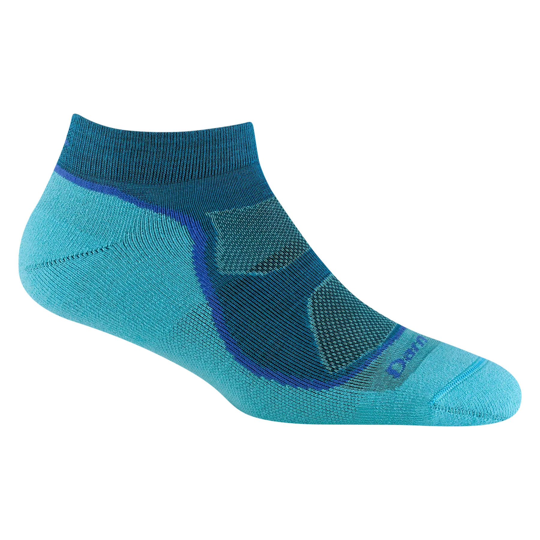 Darn Tough 1986 Light Hiker No Show Socks - Women's Cushioned Lightweight Hiking Socks for Trail Running & Outdoor Adventures
