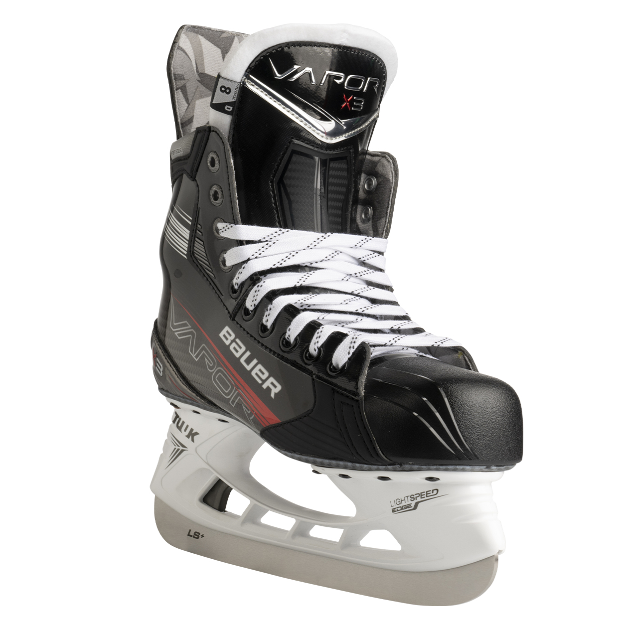 Bauer Vapor X3 Intermediate Ice Hockey Skates - Lightweight & Durable for Youth & Adult Players - Perfect for Rink Training & Competitive Games