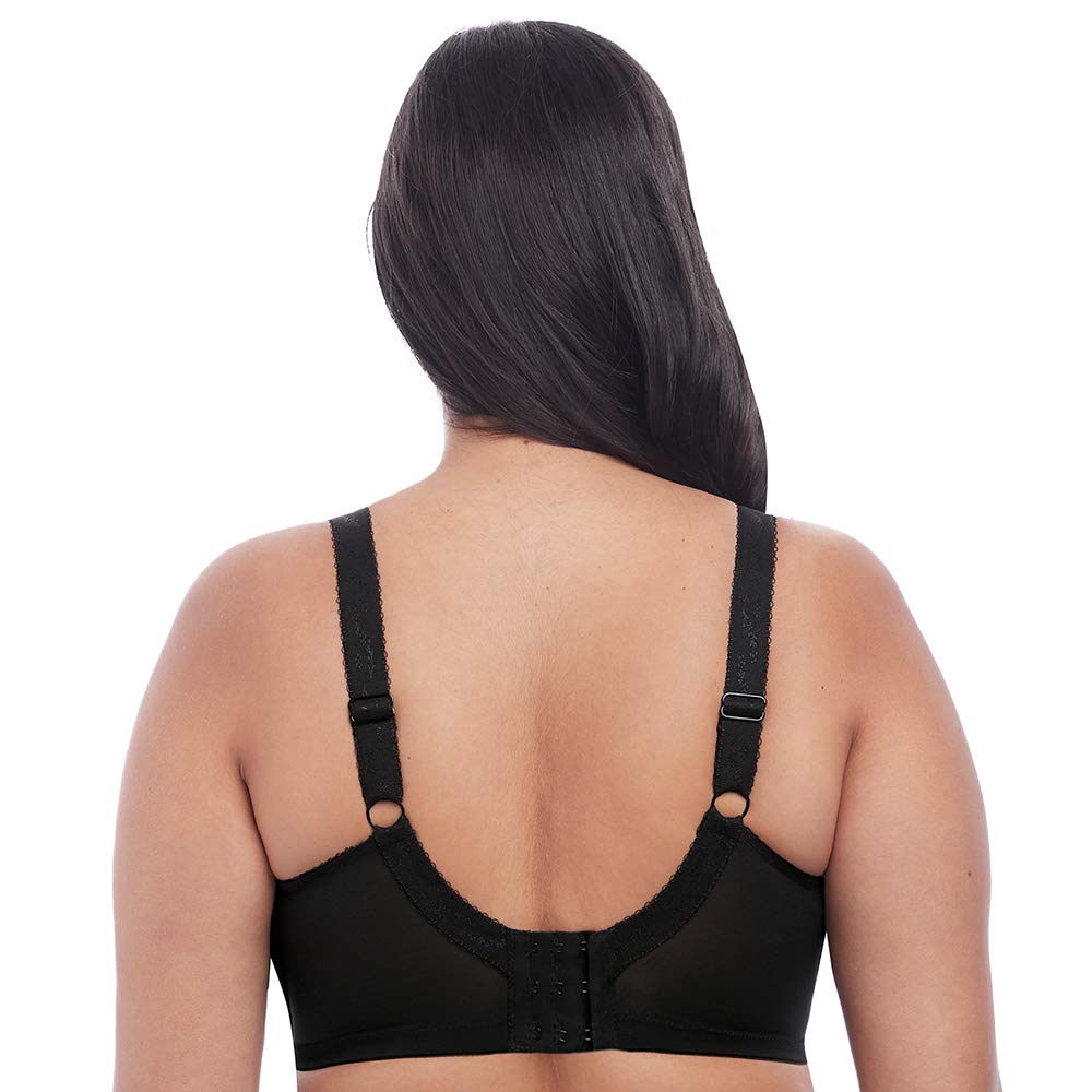 Elomi Women's Charley Bandless T-Shirt Bra - Floral Lace Underwire Bra with Breathable Spacer Fabric & Diamond Mesh Details - DD+ Cup Sizes - Perfect for Everyday Wear, Work & Special Occasions