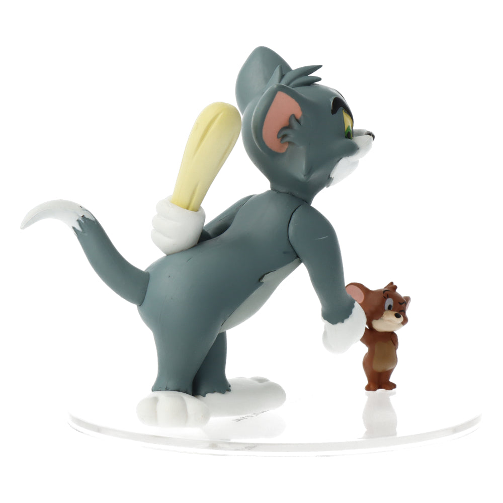 Tom & Jerry Collectible Figurine - Tom with Club & Jerry with Bomb - Perfect for Home Decor, Office Display, and Cartoon Lovers Gift