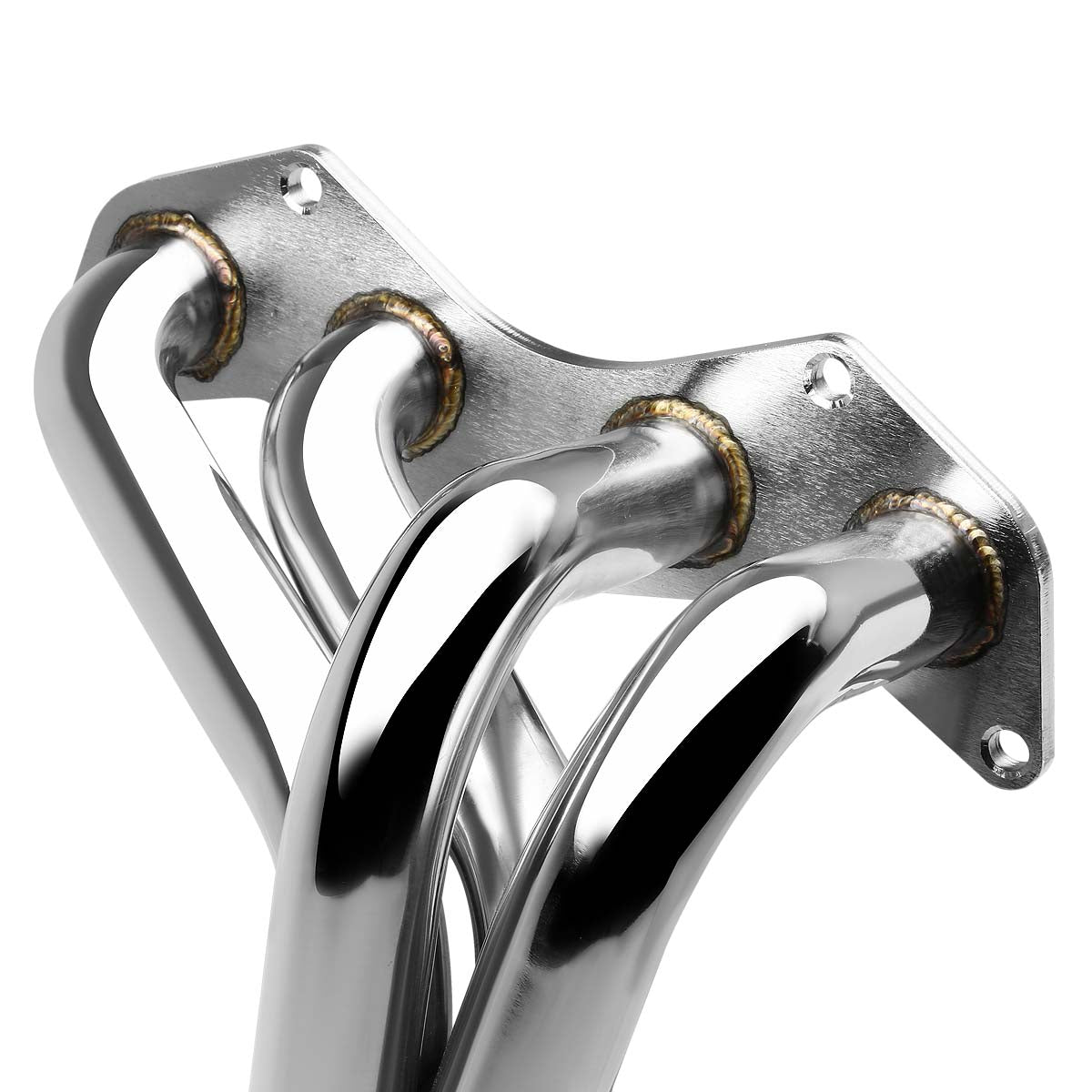 Scion tC 2.4L DOHC 4-1 Exhaust Header with O2 Sensor Bungs - Stainless Steel Performance Header for 2005-2010 Scion tC - Improves Engine Power & Sound for Racing & Street Driving