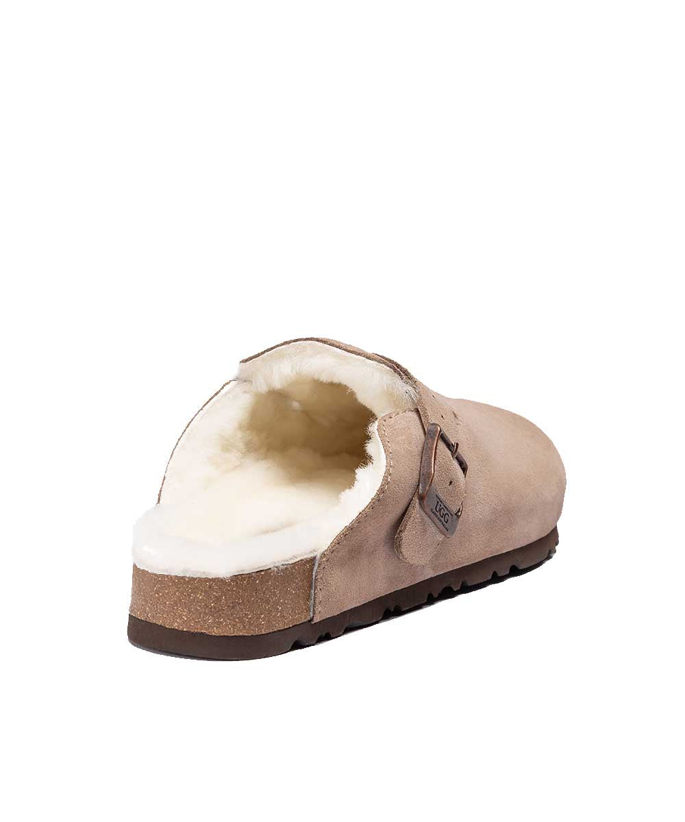 Women's UGG Wool Marly Slippers - Cozy Indoor/Outdoor House Shoes for Winter Comfort - Perfect for Home, Office & Travel