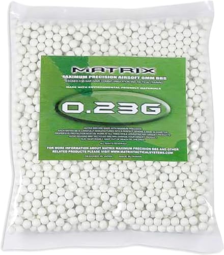 0.23g / 2000 Rounds / White