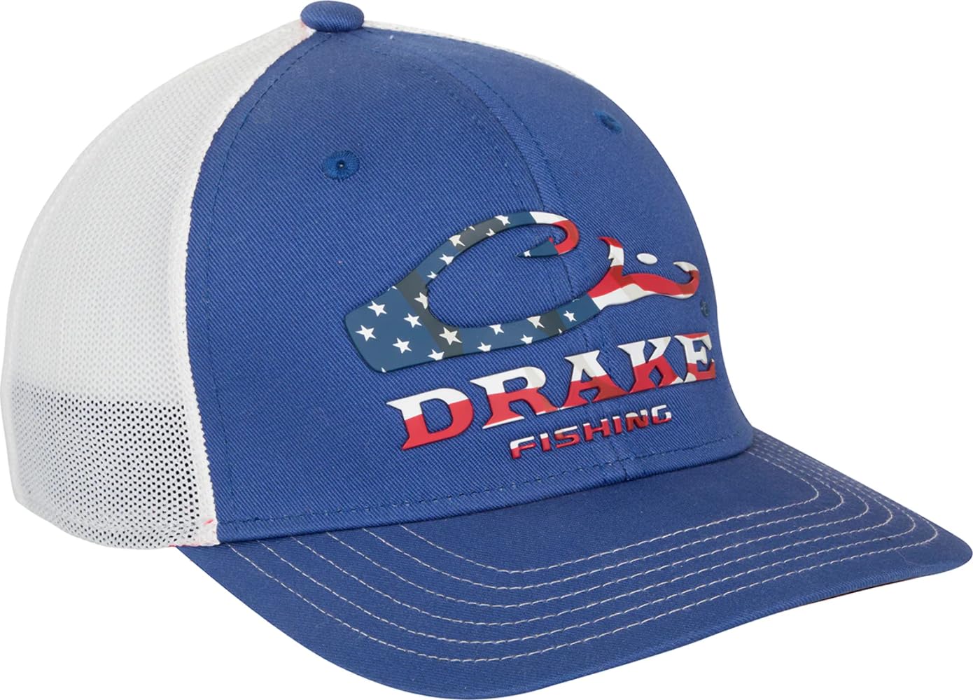 Drake Waterfowl DPF Stretch Fit Cap - Adjustable Hunting Hat for Men & Women - Comfortable Outdoor Baseball Cap for Fishing, Hiking, and Camping
