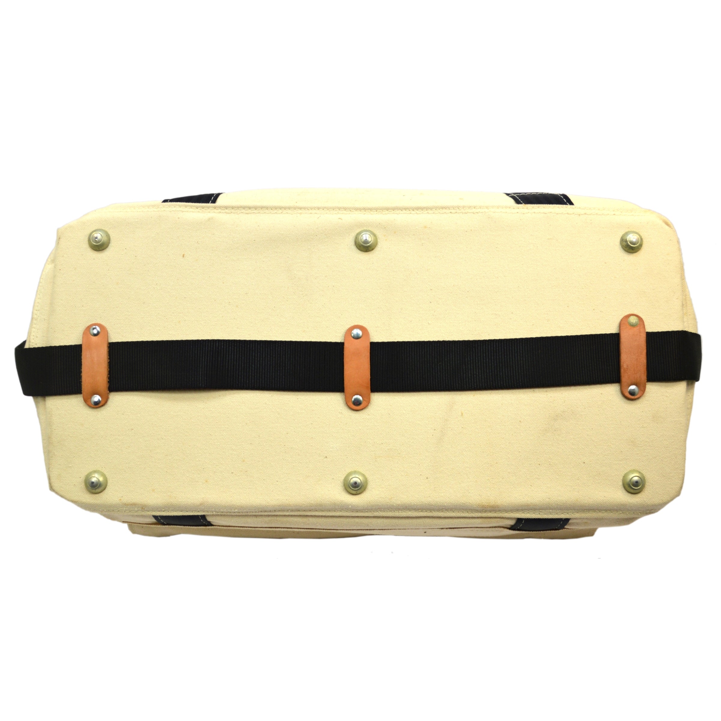 Bashlin Industries #12 Stainless Steel Tool Bag 22x13x11 - Heavy Duty Canvas Linemen Tools for Electricians & Contractors - Perfect for Work Sites & Outdoor Repairs
