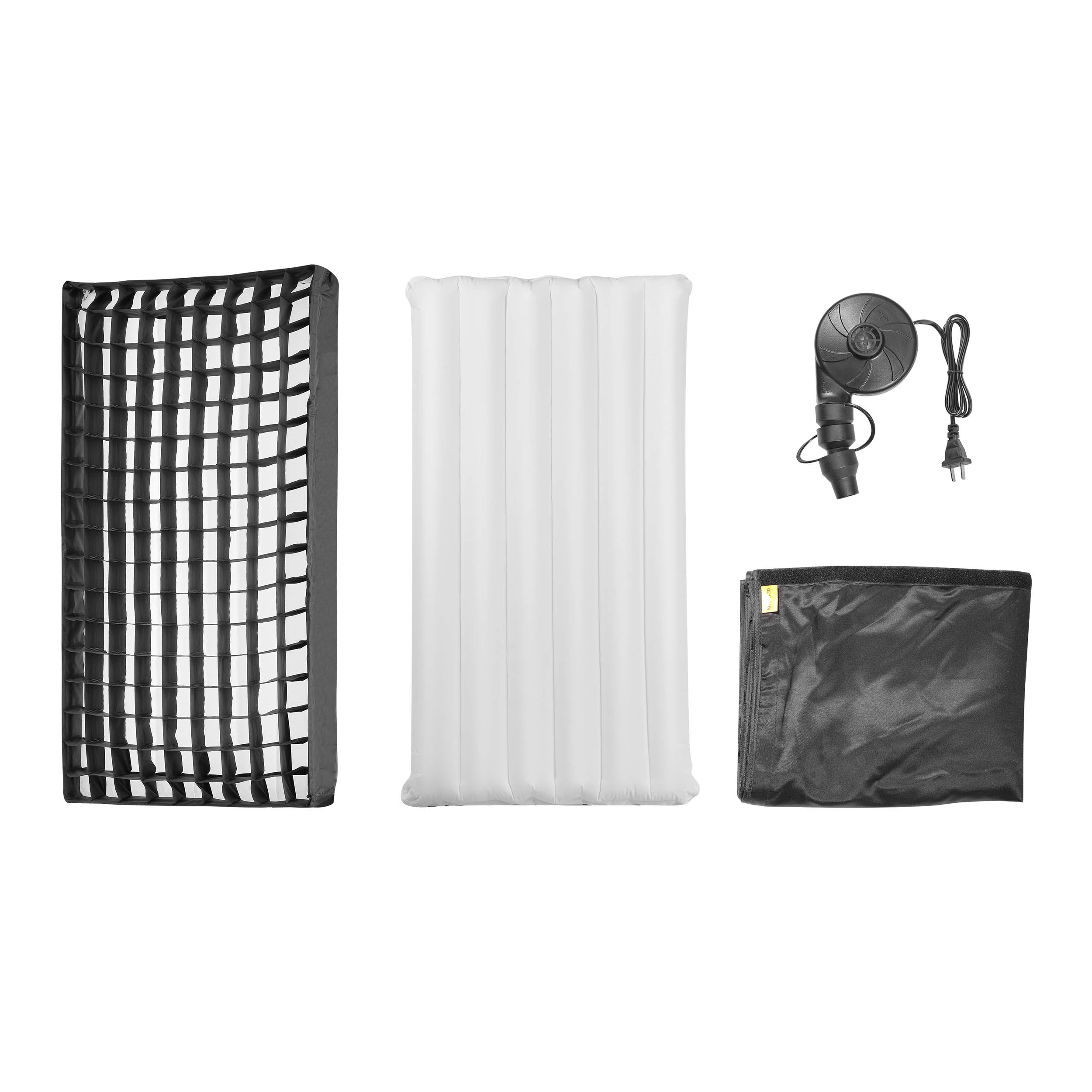 KNOWLED FA400 Inflatable Air Softbox for F400R/F400BI LED Light Mat - Portable Photography Lighting Diffuser for Studio, YouTube & Outdoor Shoots