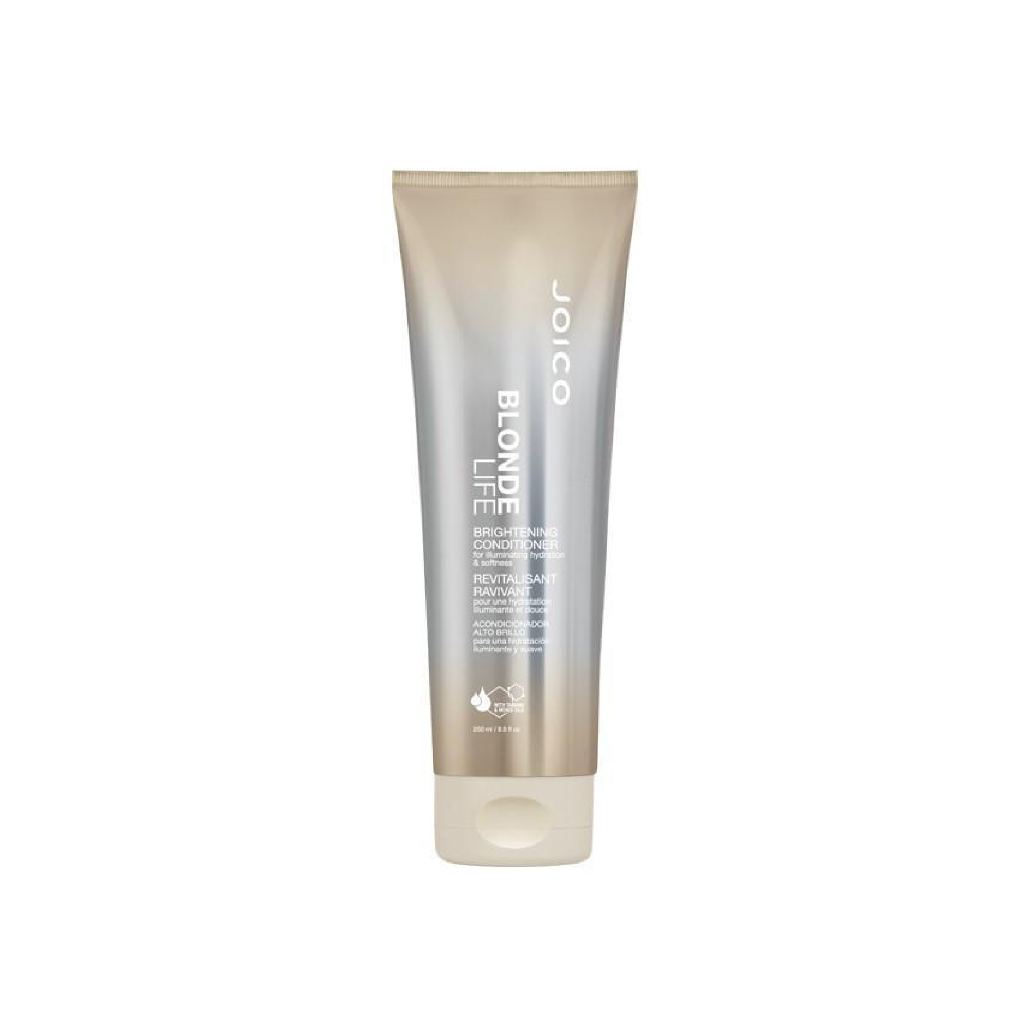 Blonde Life Brightening Conditioner for Color-Treated Hair - Hydrating & Toning Purple Shampoo for Blonde, Silver & Gray Hair - Salon Quality at Home - Perfect for Daily Use & Frizz Control
