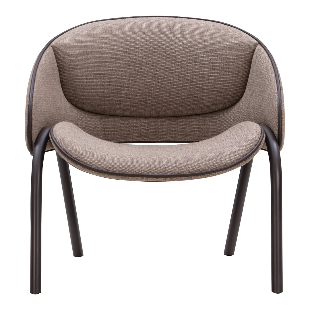 Folium Lounge Chair - Modern Comfortable Recliner for Living Room, Patio & Office - Ergonomic Design for Relaxation & Reading