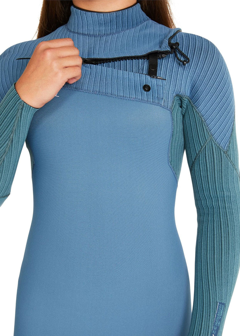 ONeill Girls Hyperfreak Chest Zip Steamer Wetsuit 3/2mm - Youth Surfing & Water Sports Wetsuit for Girls - Perfect for Surfing, Diving & Cold Water Swimming