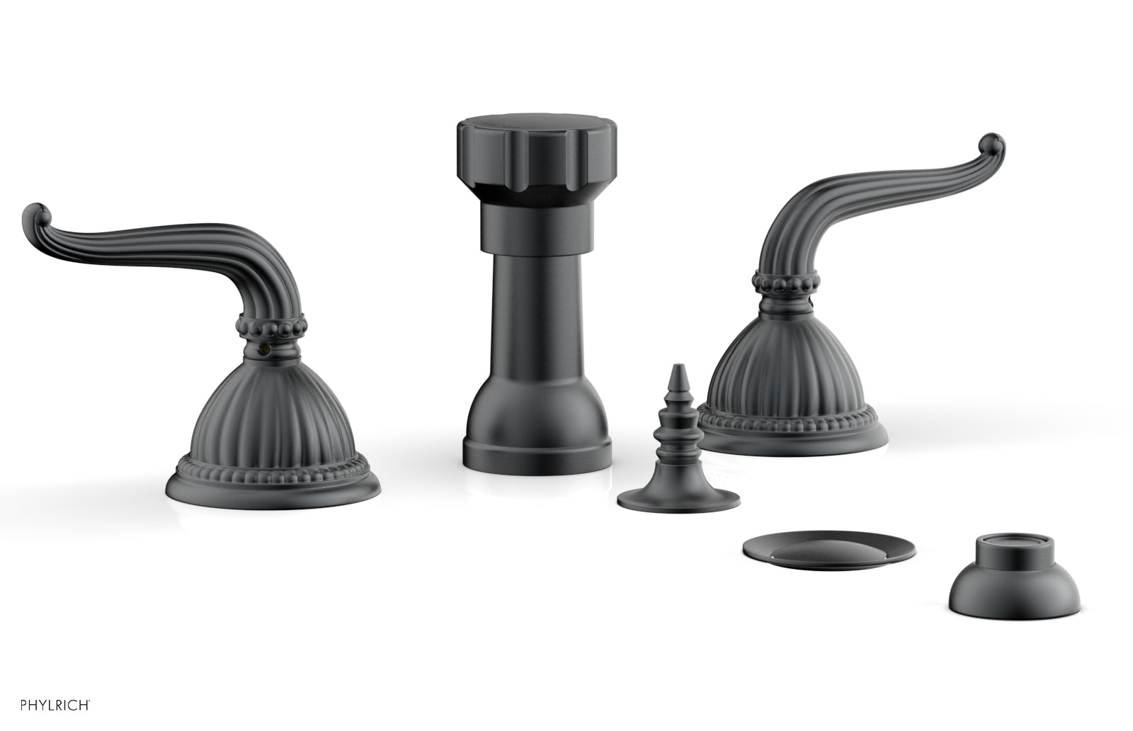 Premium Georgian & Barcelona Style 4-Hole Bidet Faucet Set K4141 - Modern Bathroom Upgrade for Hygiene & Comfort