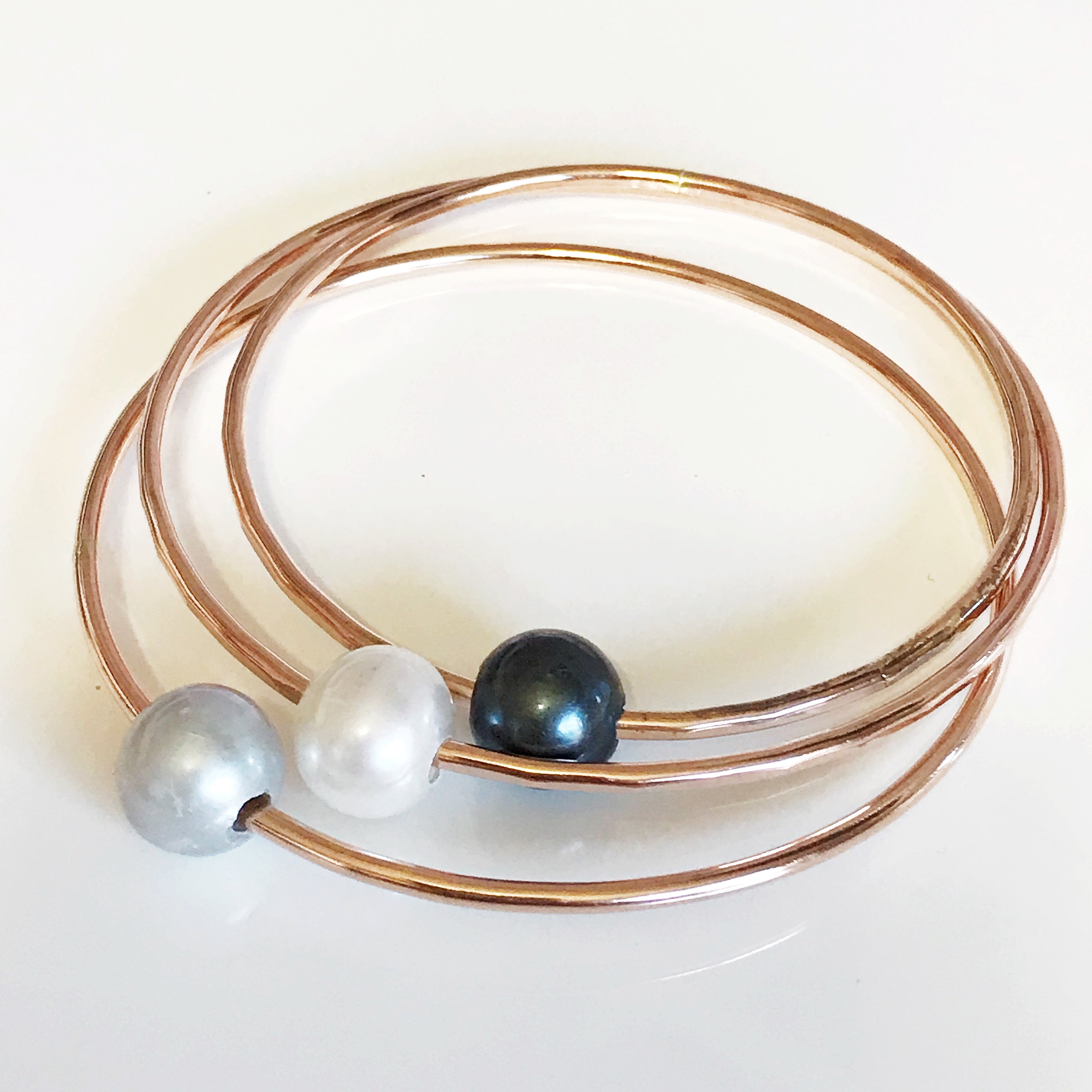 Stylish Bangle Set TIA (B351) - Elegant Stackable Bracelets for Women, Perfect for Parties, Weddings & Everyday Wear
