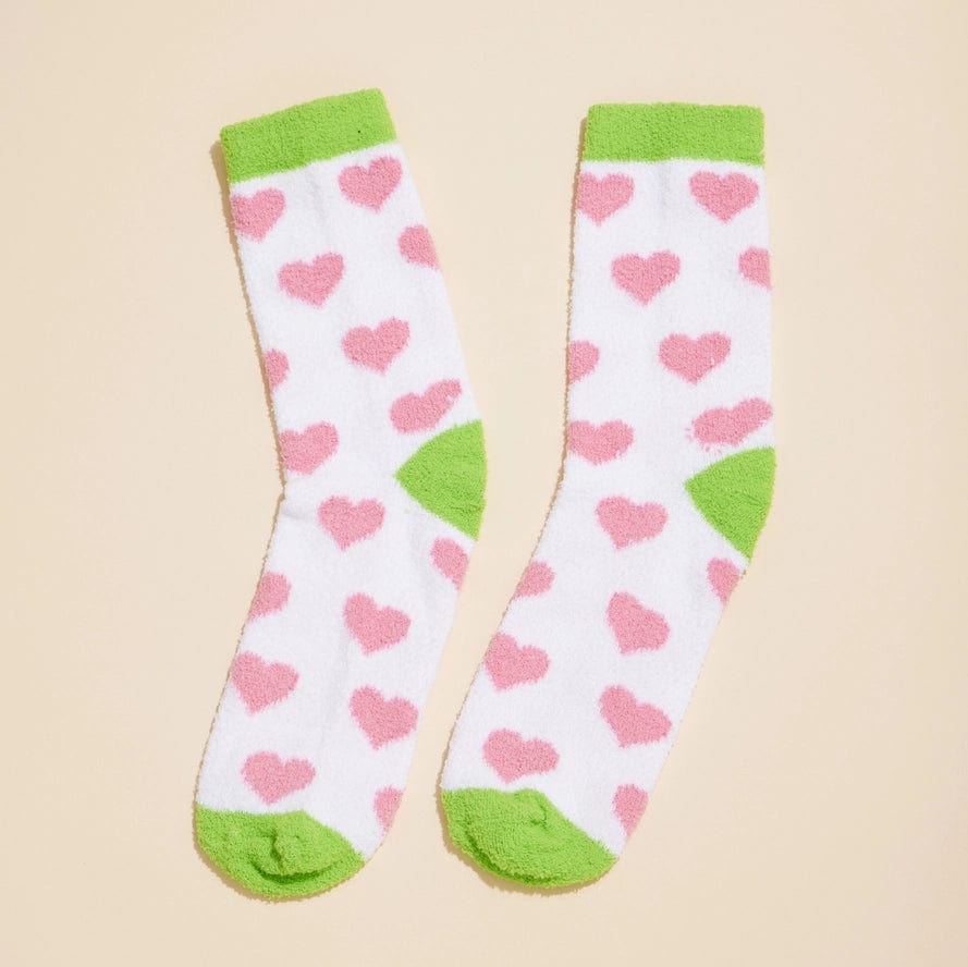 Grinch Fuzzy Socks 4-Pack - Cozy Christmas Novelty Socks for Women & Men - Perfect for Holiday Gifts, Stocking Stuffers & Winter Comfort