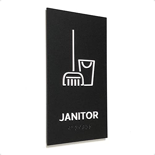 Janitor (Black Satin)