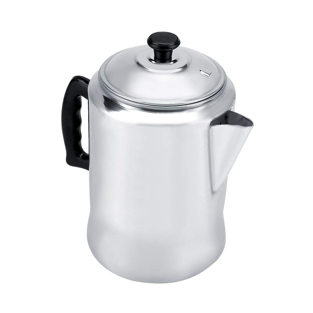 3L Stovetop Tea Kettle - Large Capacity Aluminum Teapot for Coffee & Tea Brewing with Ergonomic Handle - Perfect for Home Kitchen, Camping & Outdoor Use