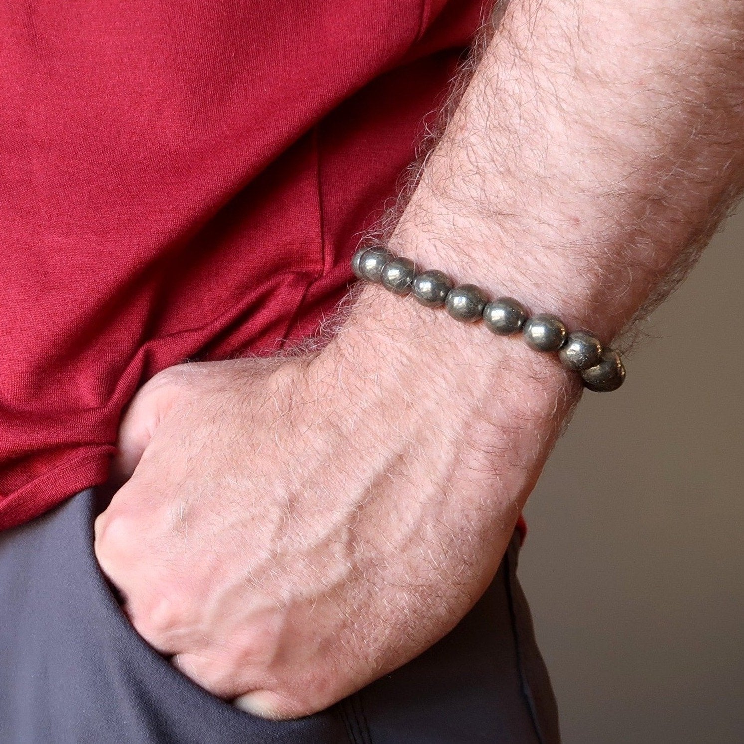 Pyrite Bracelet for Women - Gold Rush Abundance Money Stone Jewelry for Wealth & Success | Perfect for Meditation, Gifts & Spiritual Healing
