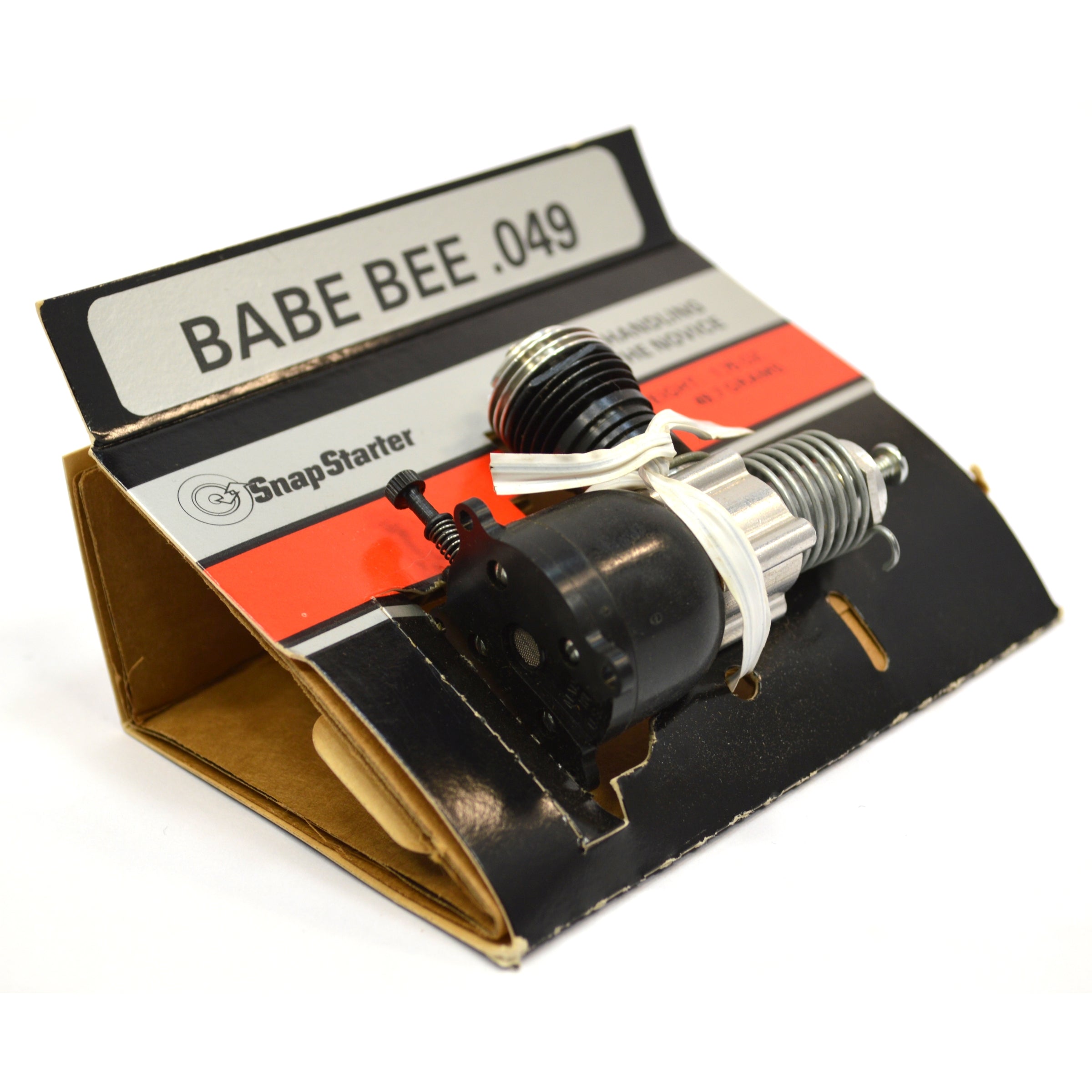 New in Box COX BABY BEE .049 Engine with Snap Starter #350 for Model Airplanes 20442 - Perfect for RC Aircraft Hobbyists and Beginners
