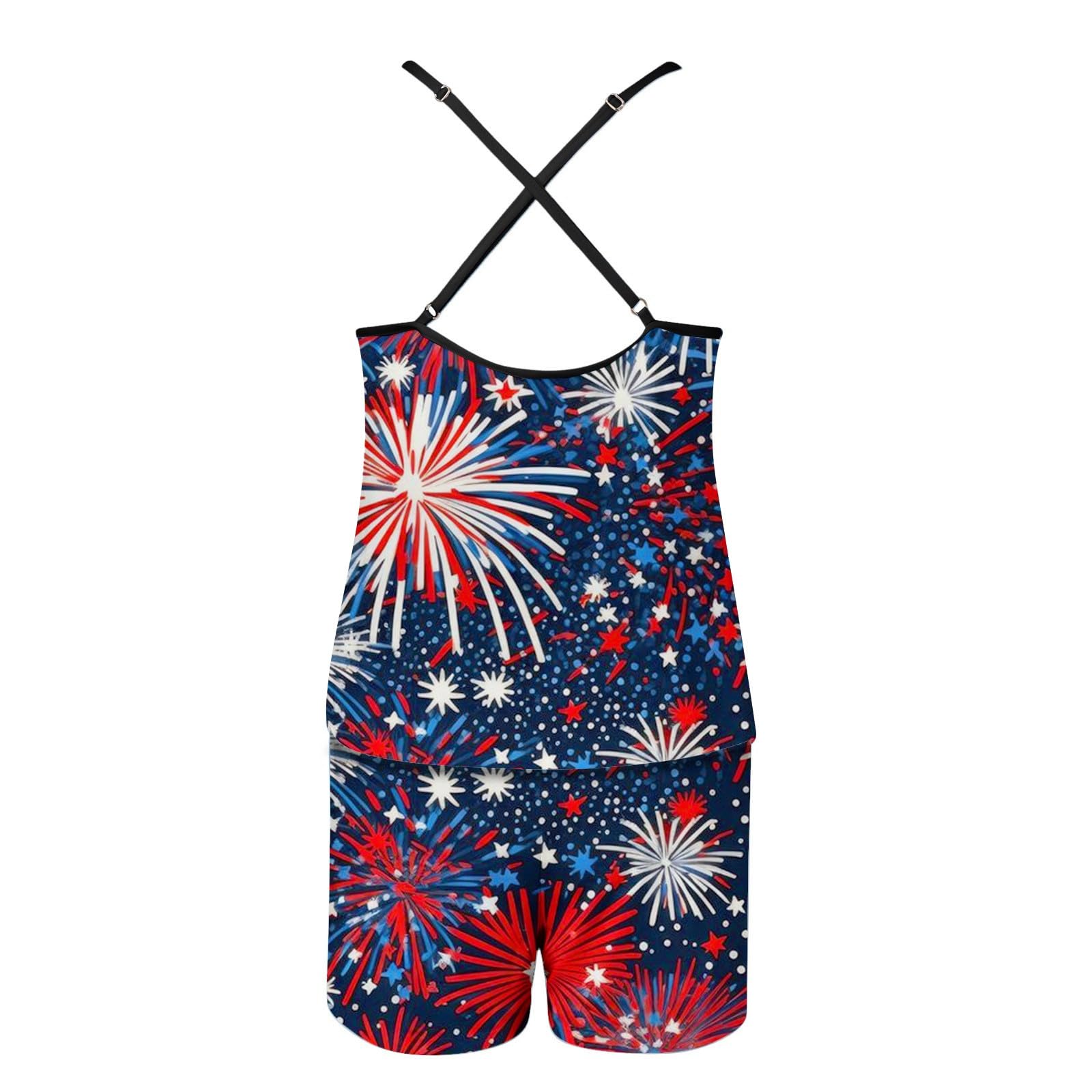 Women's Silk Pajama Set - Soft & Comfortable Short Sleeve Sleepwear with Shorts, Summer Lounge Pajamas for Women (Perfect for Relaxing at Home, Vacation Wear & Gift Giving)