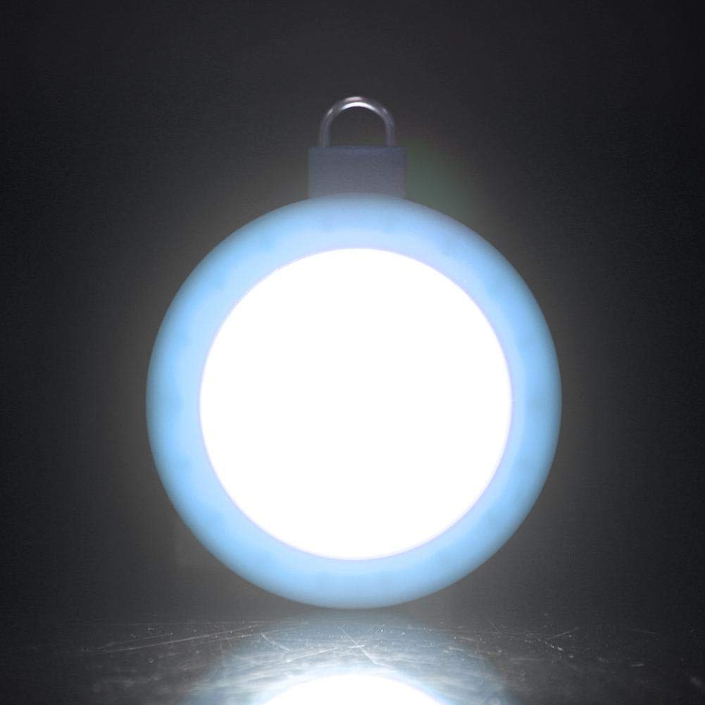 Mini COB LED Camping Light - Portable Rechargeable Outdoor Lamp for Camping, Hiking, Emergency, Home & Living Room Use (Blue)