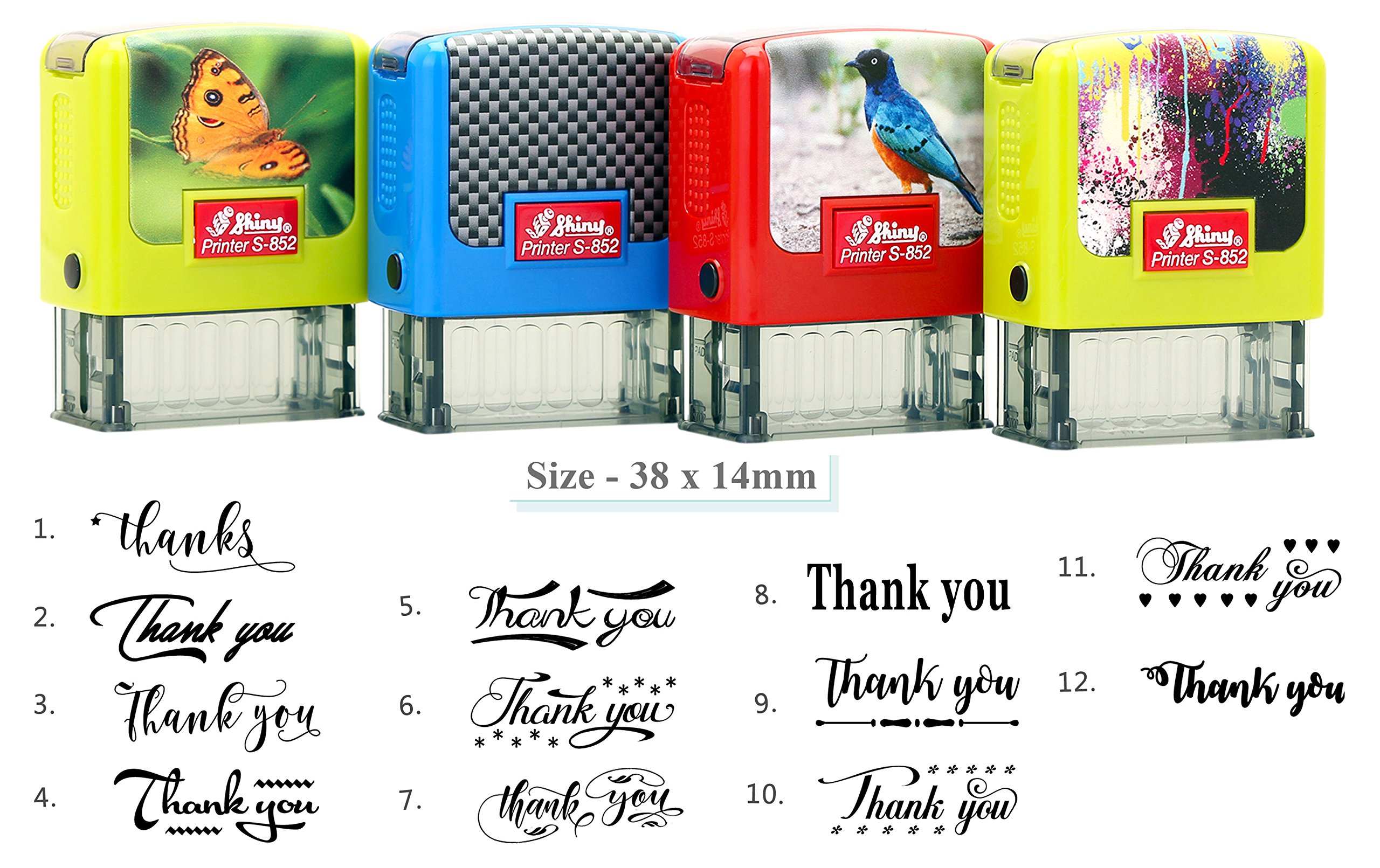 Thank You Self Inking Stamp - Teacher Appreciation Gift for Grading Papers