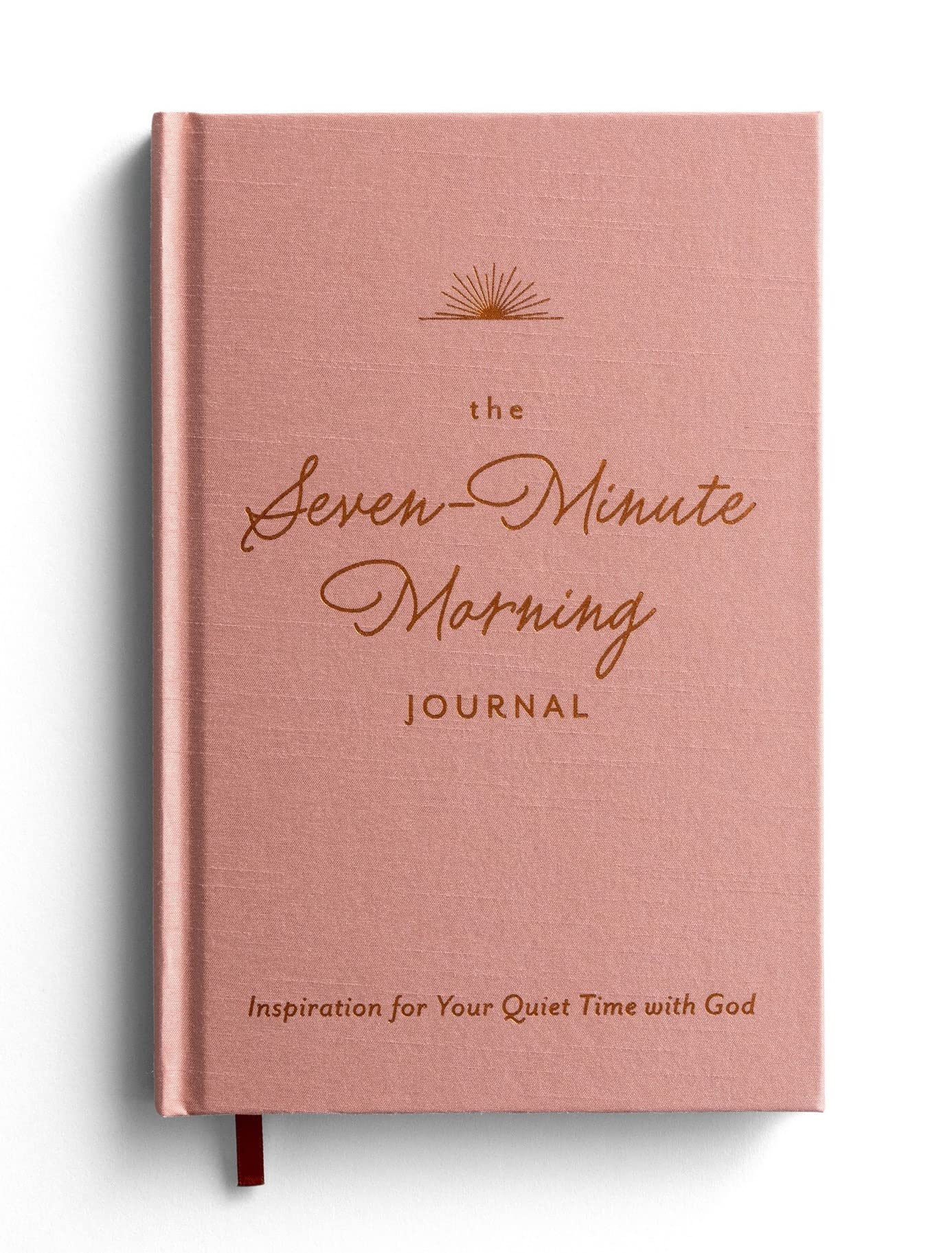 The Seven-Minute Morning Journal: Daily Devotional for Spiritual Growth & Quiet Time with God - Perfect for Christian Meditation, Prayer & Bible Study