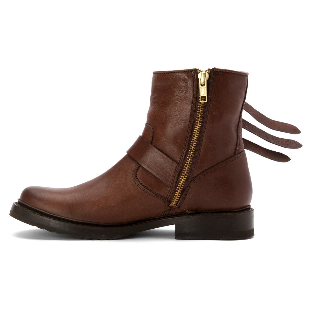 Frye Women's Veronica Strap Ankle Boots - Genuine Leather Comfortable Heeled Booties for Women | Perfect for Casual Outfits, Office Wear & Date Nights