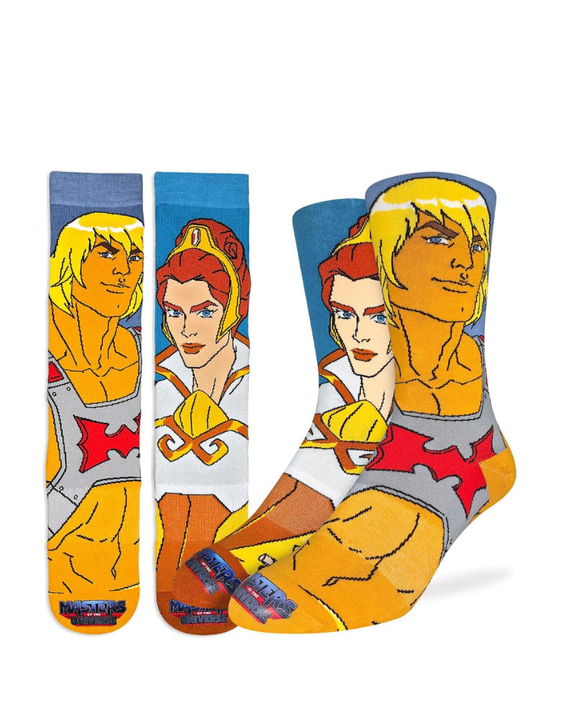 Masters of the Universe He-Man and Teela Action Figures - Collectible MOTU Toys for Kids & Adults - Perfect for Display, Play, and Nostalgic Gift Giving