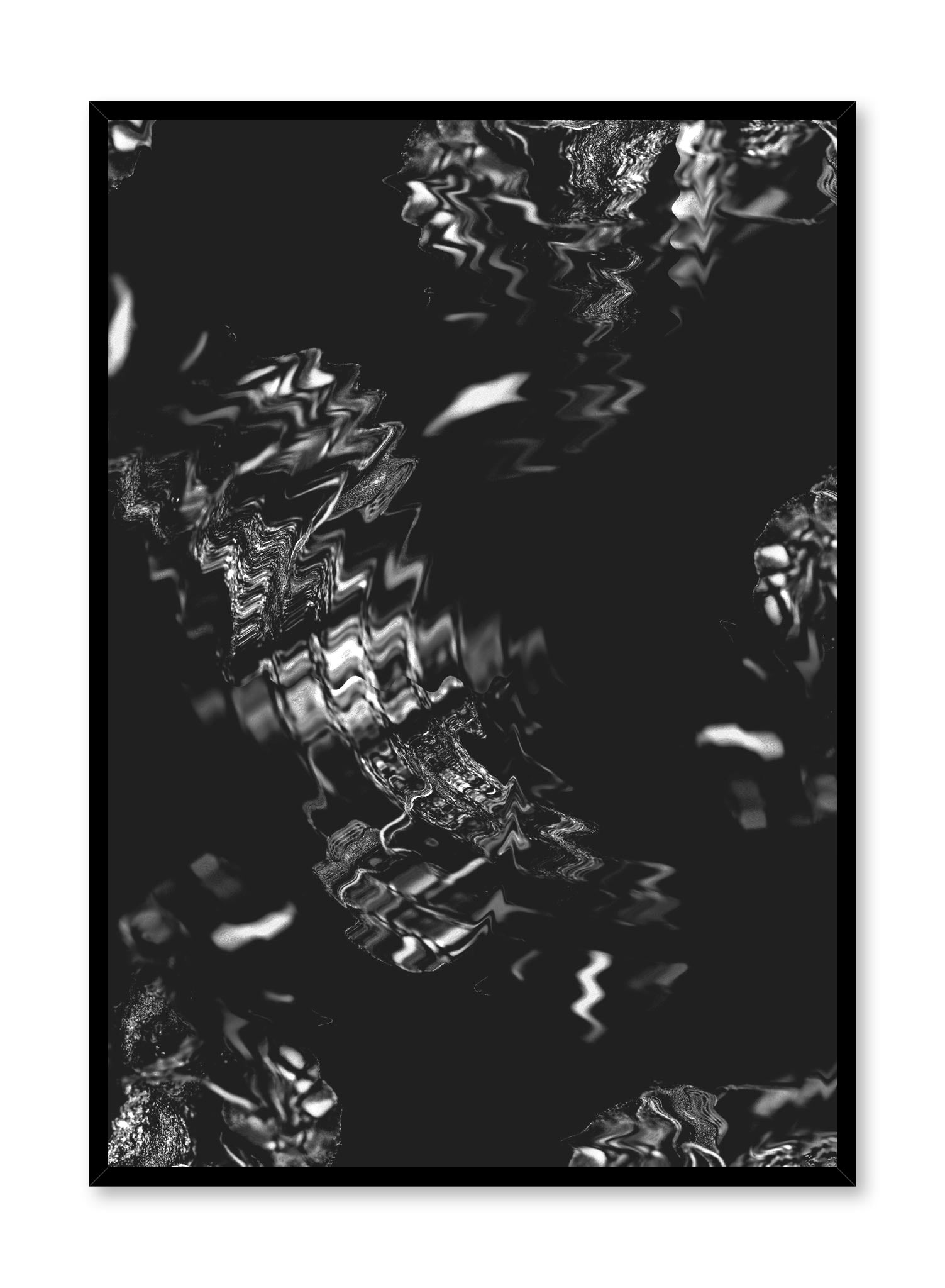Ripples Poster - High-Quality Wall Art Decor for Home & Office - Perfect for Living Room, Bedroom, and Workspace Aesthetics