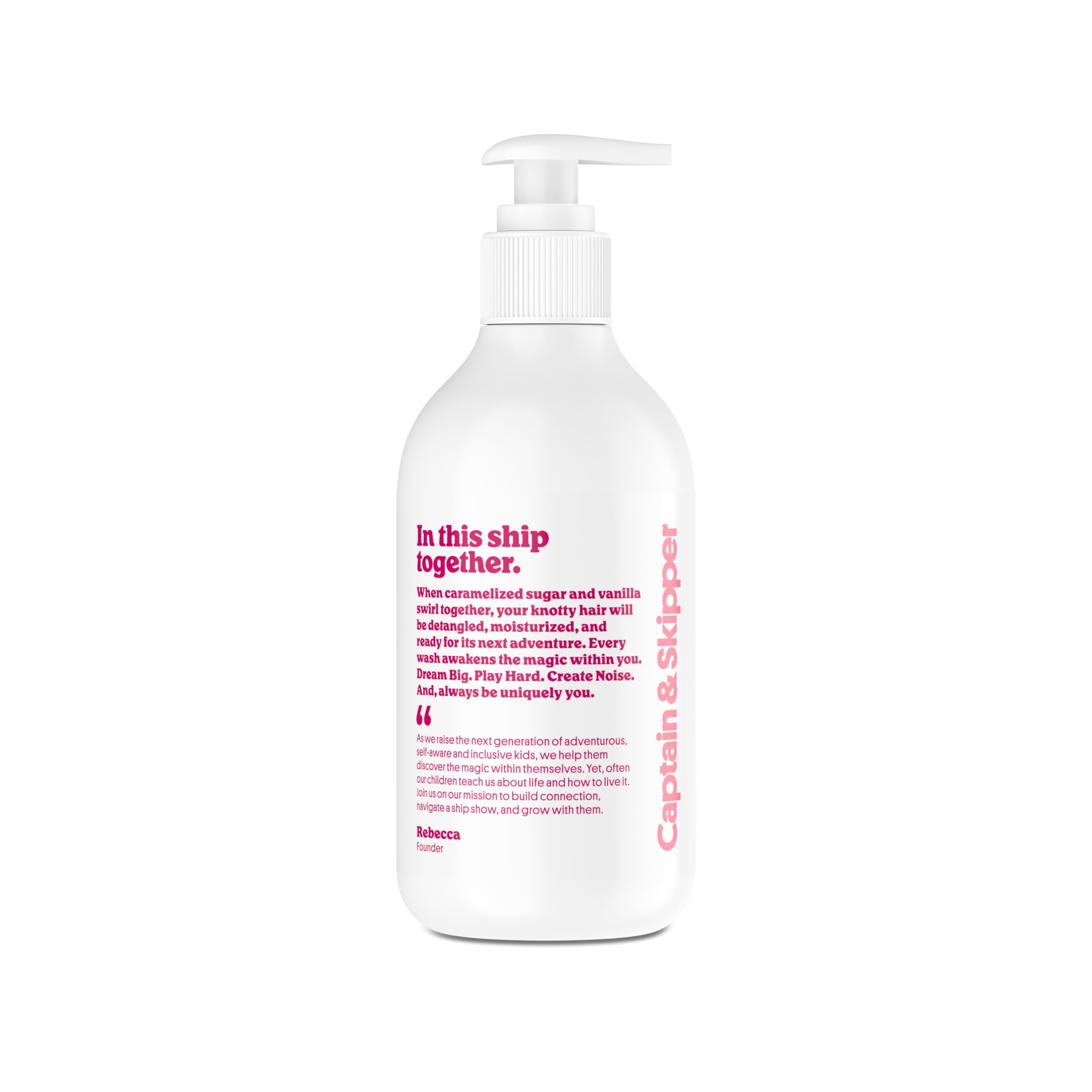 Captain & Skipper Super Knotty Conditioner for Kids - Detangling & Moisturizing Hair Treatment for Thick, Knotted, or Curly Hair | Sulfate-Free, Dye-Free, Paraben-Free | Perfect for Daily Use, Swim Days & Bedtime Hair Care
