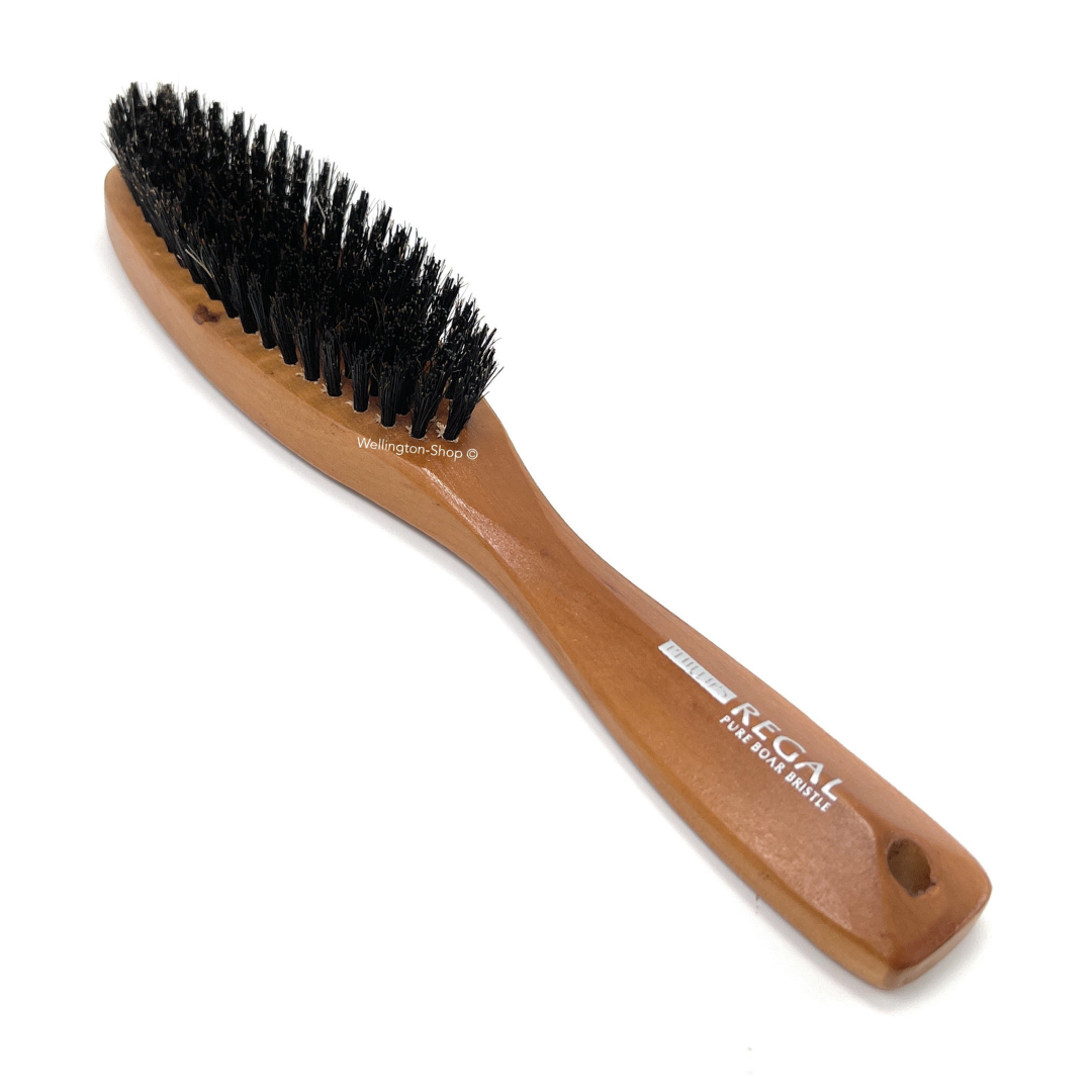 Phillips Brush Regal 8.5 Inch Pure Boar Bristle Hairbrush - 5 Rows for Smoothing & Shine | Perfect for Thick Hair & Styling at Home/Salon