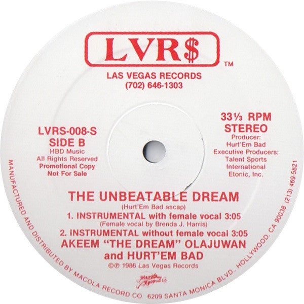 Akeem The Dream & Hurt'Em Bad - The Unbeatable Dream 12