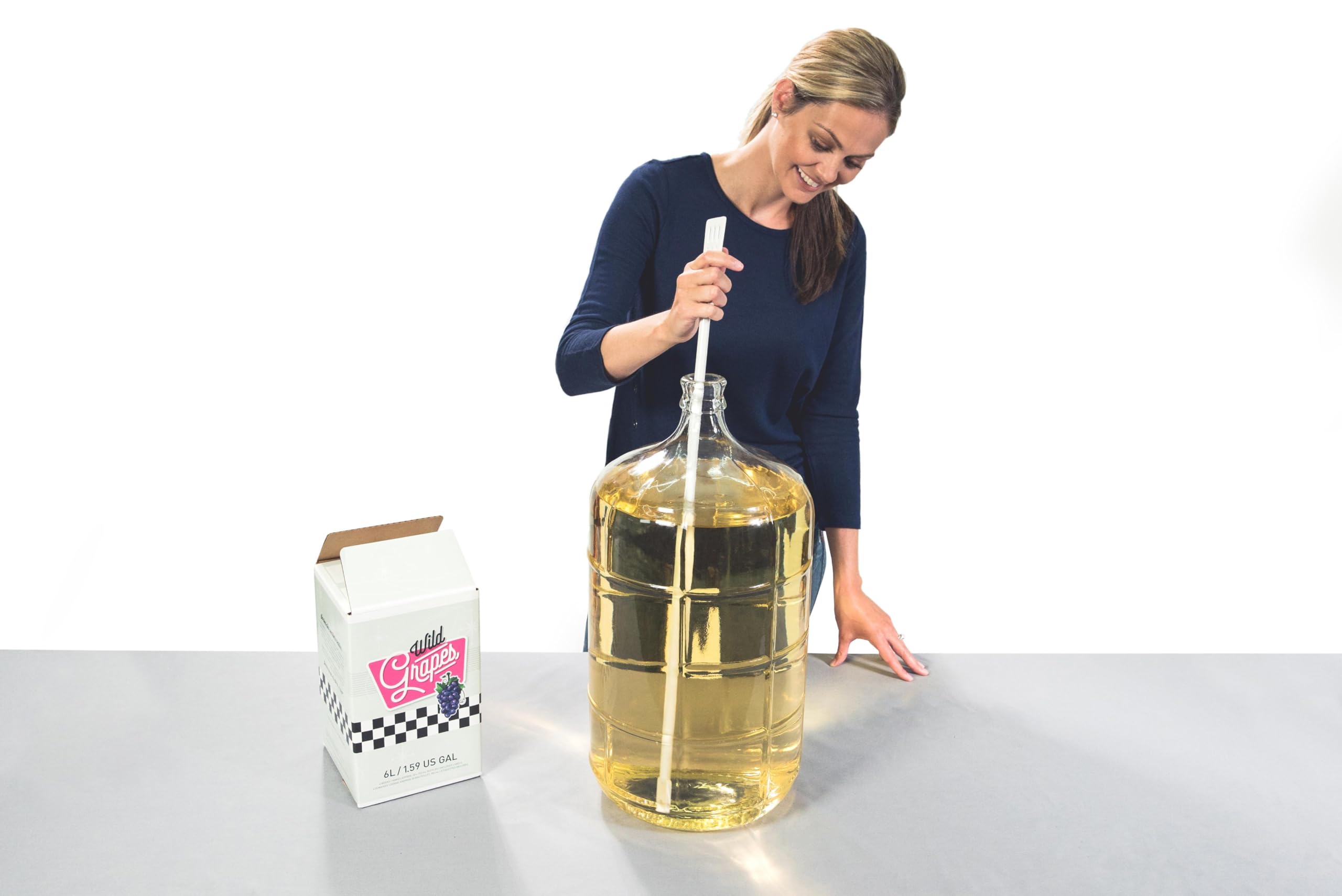 Premium Wild Grapes Merlot Style Wine Making Kit - Complete Equipment & Supplies for 6 Gallons (30 Bottles) - Perfect for Home Brewing, Gifts & Wine Enthusiasts