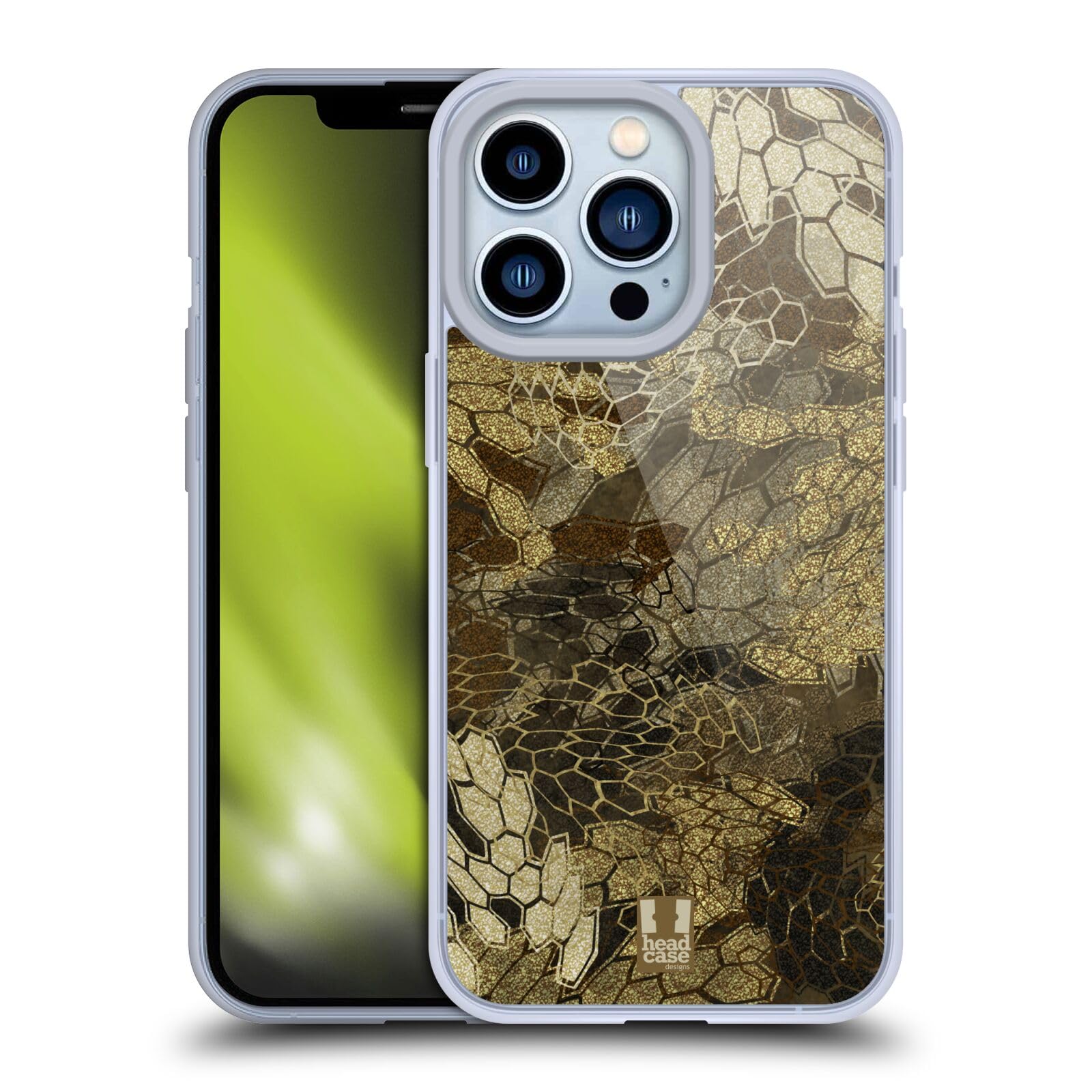 Duck Camouflage Hunting Soft Gel Case for Apple iPhone 13 Pro - Waterfowl Flight View Design - Perfect for Outdoor Adventures & Hunting Trips