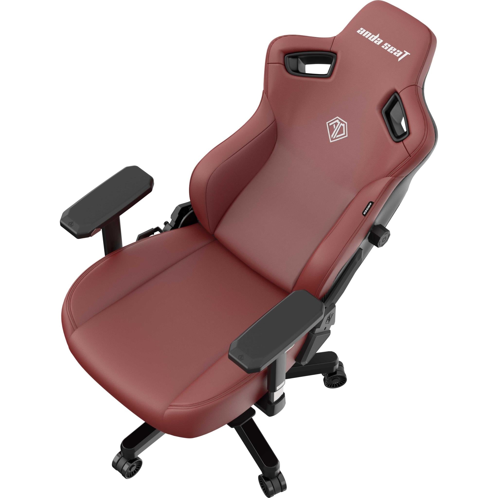 Anda Seat Kaiser 3 Series Premium Ergonomic Gaming Chair - Large Size, Maroon Red for PC, Console & Office Use