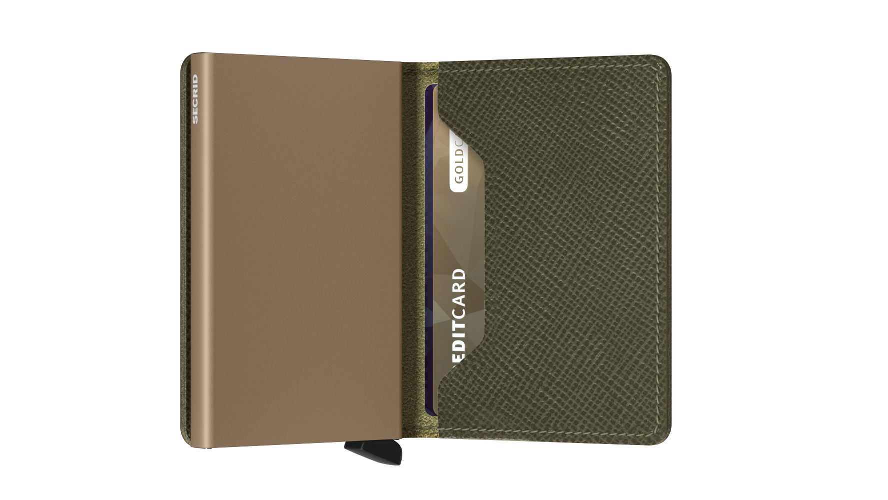 SECRID Slimwallet Saffiano Leather - RFID Blocking Minimalist Wallet for Men & Women | Perfect for Travel, Business & Everyday Use