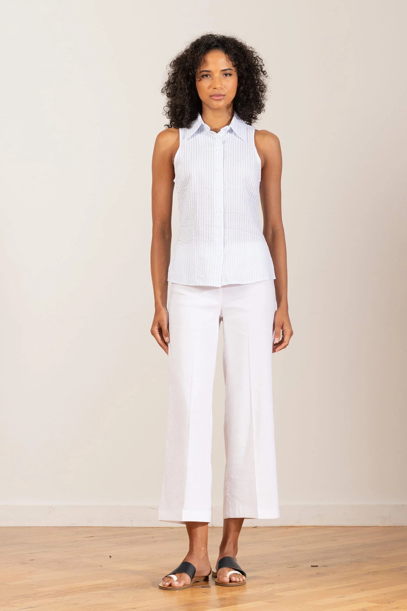 Alex Women's White Pant - Comfortable Stretchable Pants for Work, Travel & Casual Wear