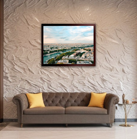 36 x 42 Inch Wooden Poster Frames - Premium SwingFrame Design for Wall Art, Photos & Prints - Perfect for Home Decor, Office Display & Gallery Exhibitions