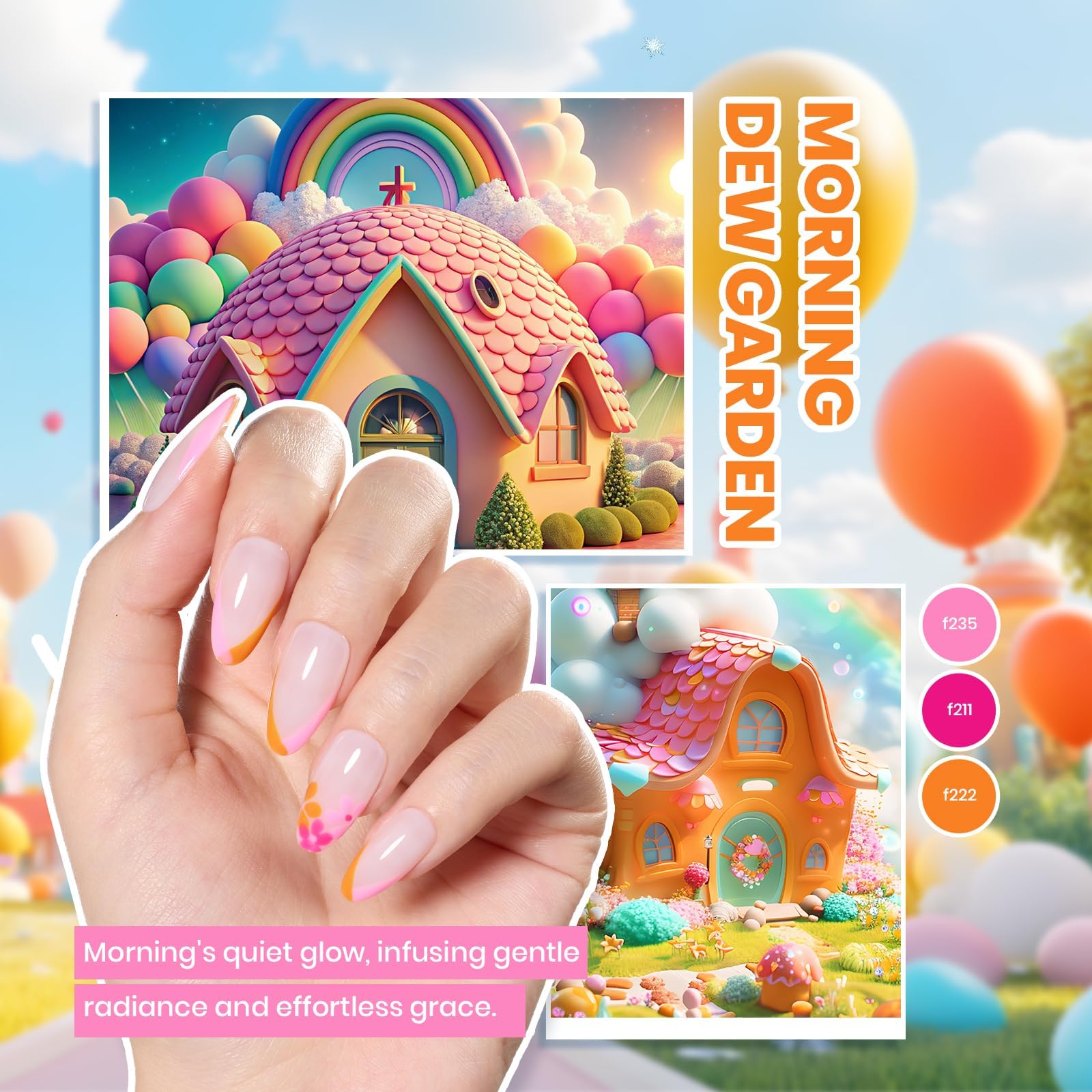 Beetles 80Pcs Gel Nail Polish Kit with UV Light - 55 Colors Gel Polish Starter Set with Base & Top Coat, Nail Art Stickers & Manicure Tools - Perfect Gift for Women | DIY Home Manicure & Salon Quality Nails